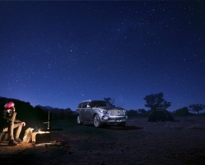 Starry night sky Warrumbungles National Park