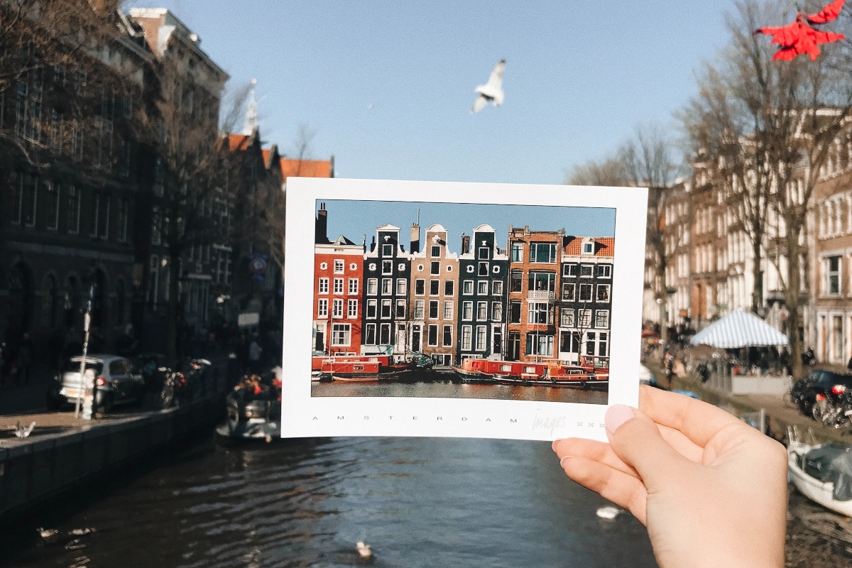 Amsterdam postcard