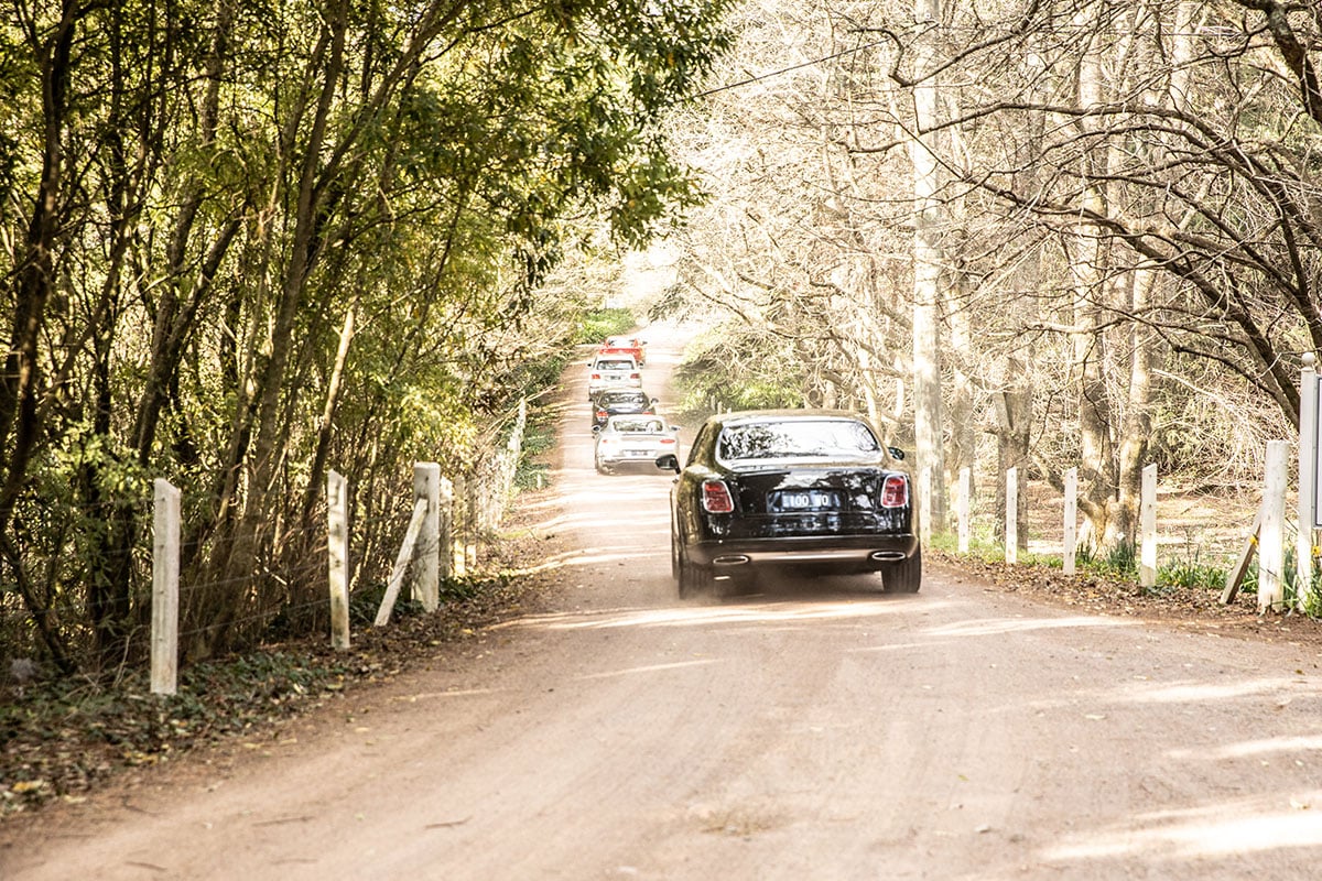 Bentley overnight drive experience to Milton Park