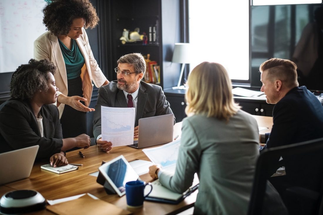 adult-black-boardroom-1345085 leaders implementing change