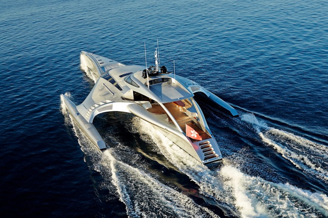 ADASTRA superyacht at the 2019 Monaco Yacht Show ADASTRA superyacht at the 2019 Monaco Yacht Show