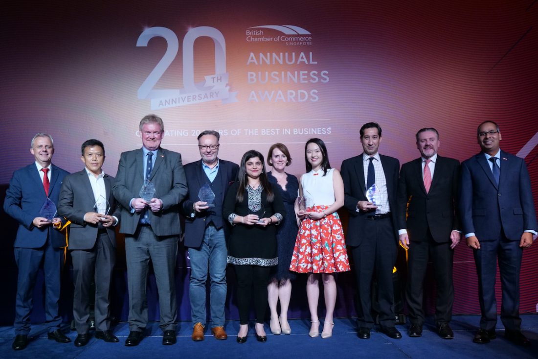 Winners of British Chamber of Commerce Singapore Annual Business Awards Winners of British Chamber of Commerce Singapore Annual Business Awards