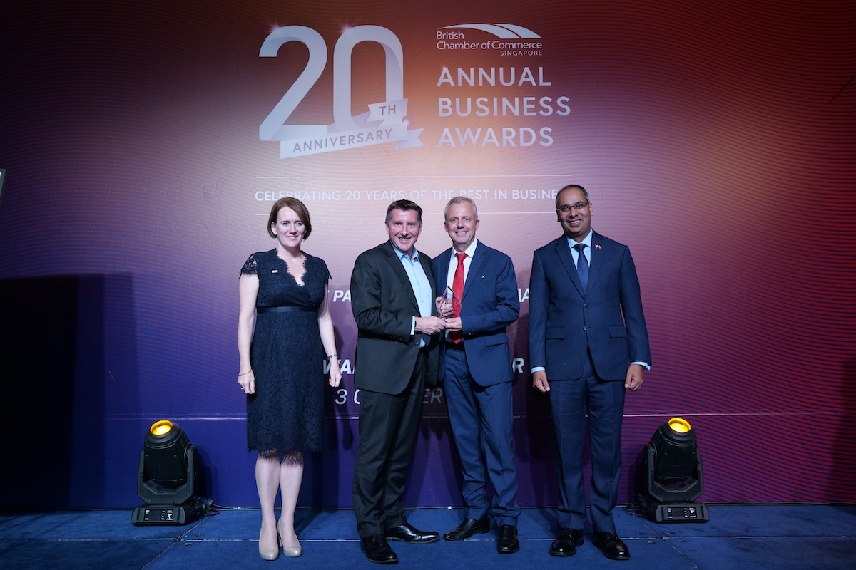 British Chamber of Commerce Singapore Business Awards