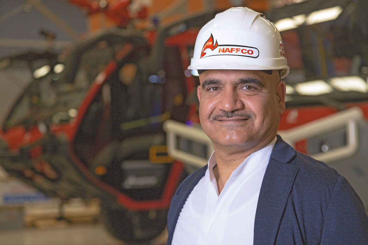 Khalid Al Khatib, CEO of NAFFCO FZCO