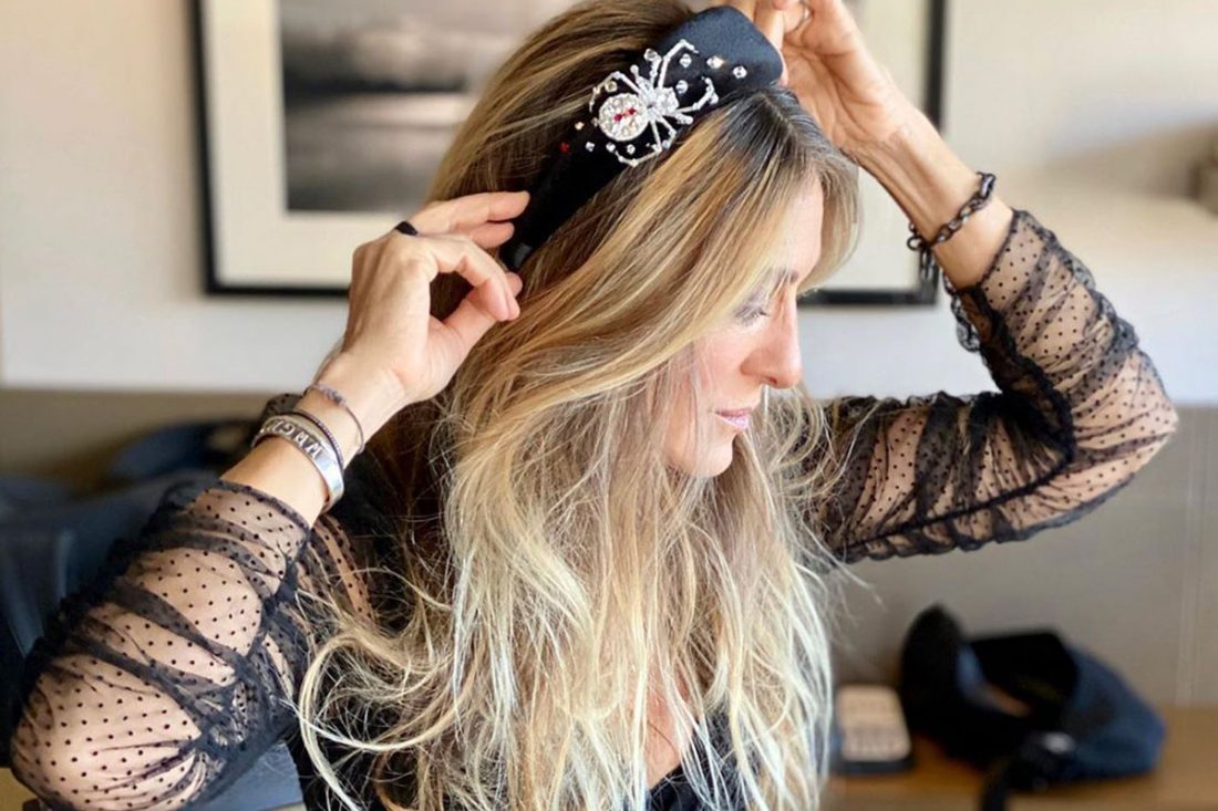 sarah-jessica-parker Sarah Jessica Parker wearing Lou Webb Collections #buyfromthebsuh