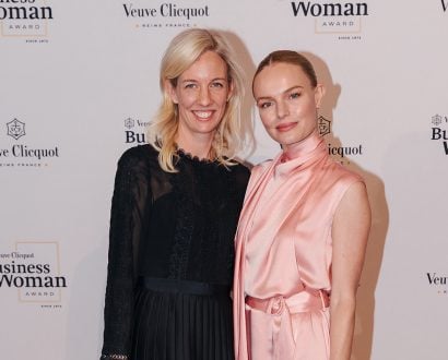 Every Veuve Clicquot Business Woman Award winner since 1972 including 2019 winner Kim Jackson (with Kate Bosworth).