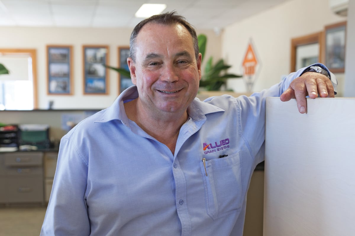 John White, Managing Director of Allied Grain Systems
