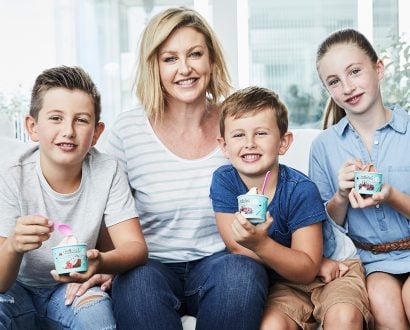 Healthy treats - Cass Spies, founder of Twisted, and her family