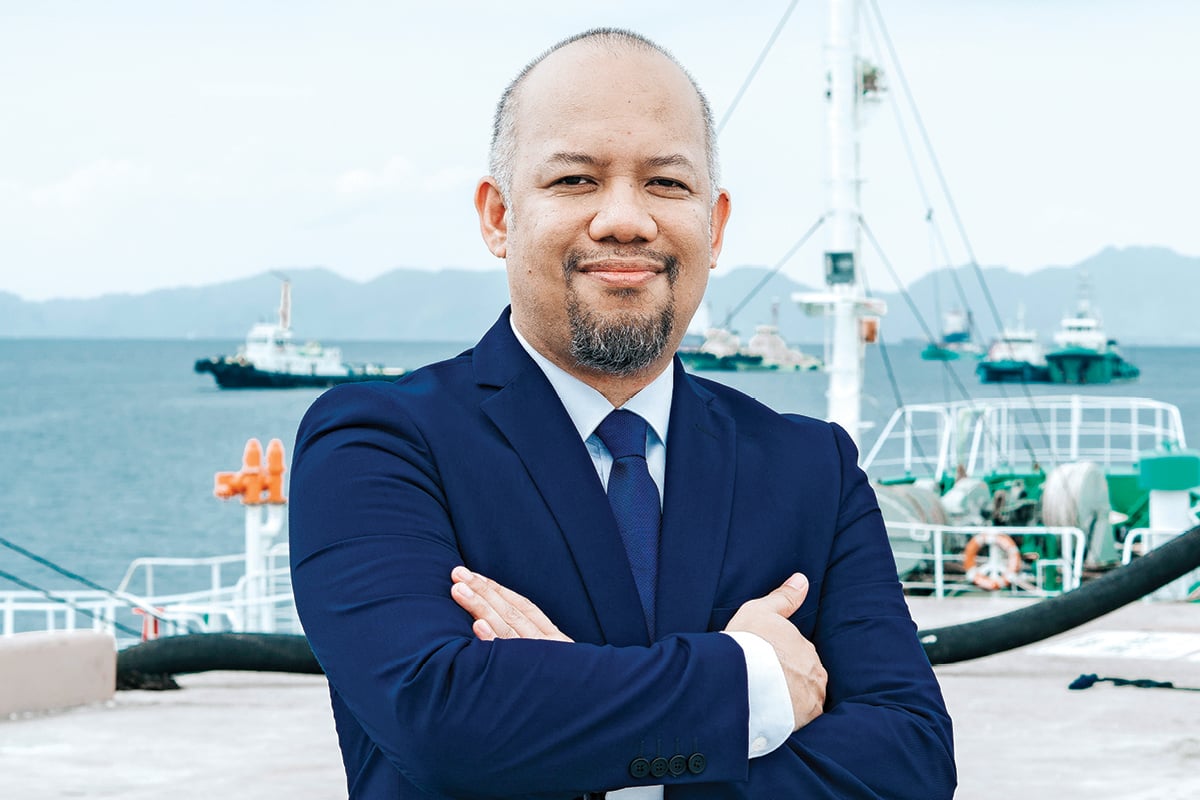 Ramson Llanto, General Manager of Calaca Industrial Seaport Corp