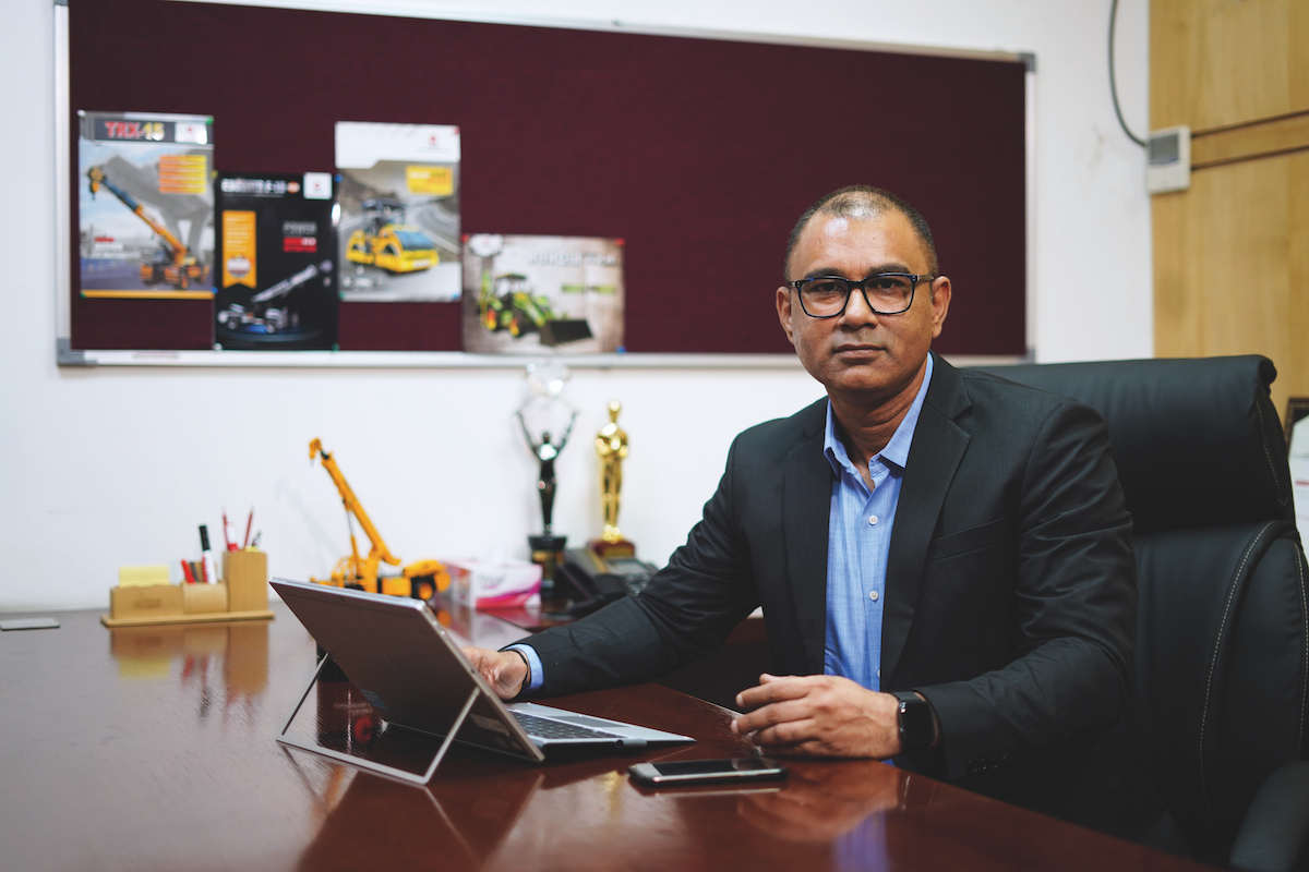 Ajay Mandahr, CEO of Escorts Construction Equipment Ltd