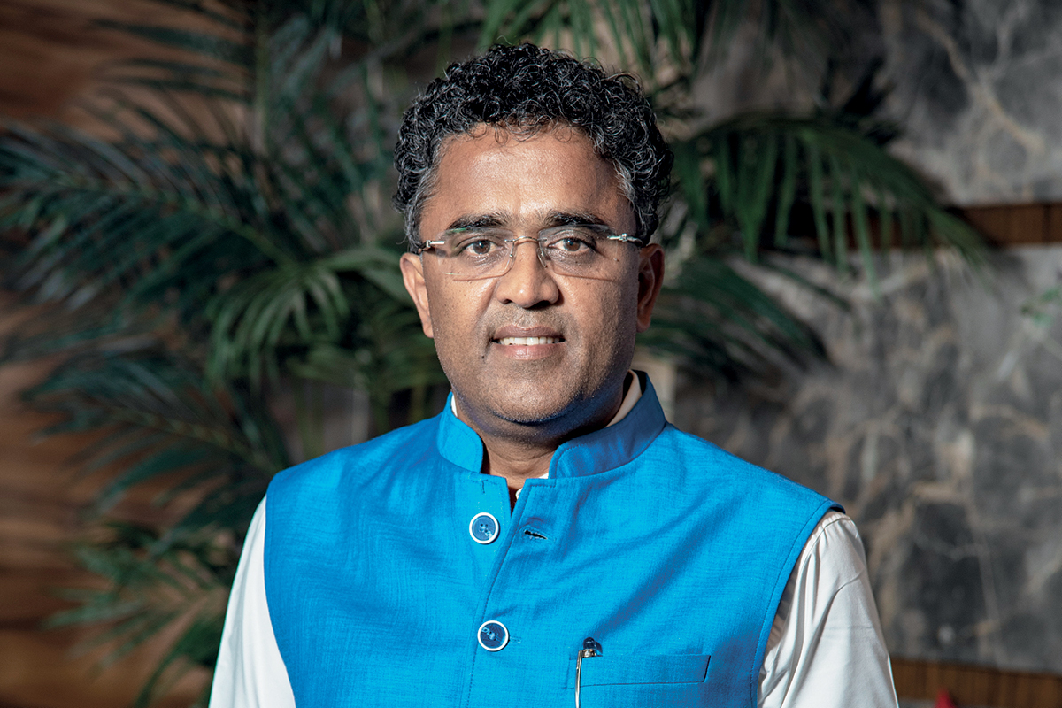 Ghanshyam Dholakia, Managing Director of Hari Krishna Exports