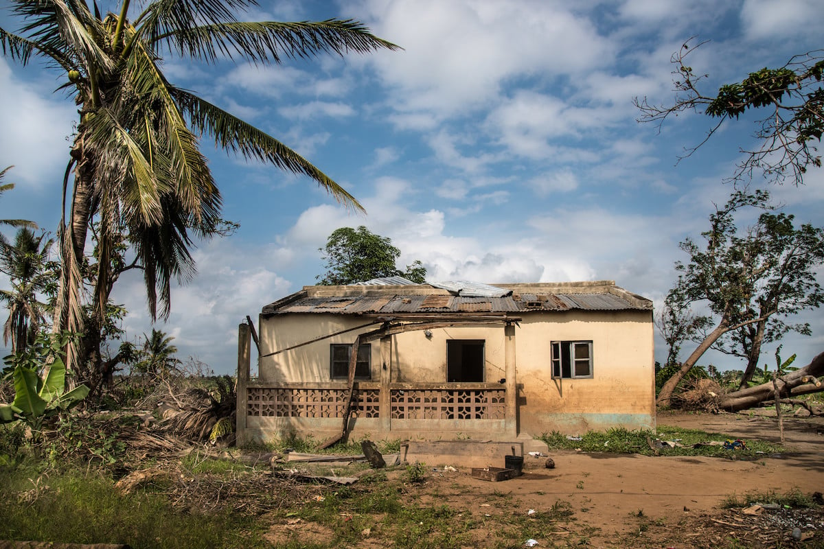 Mozambique after cyclone