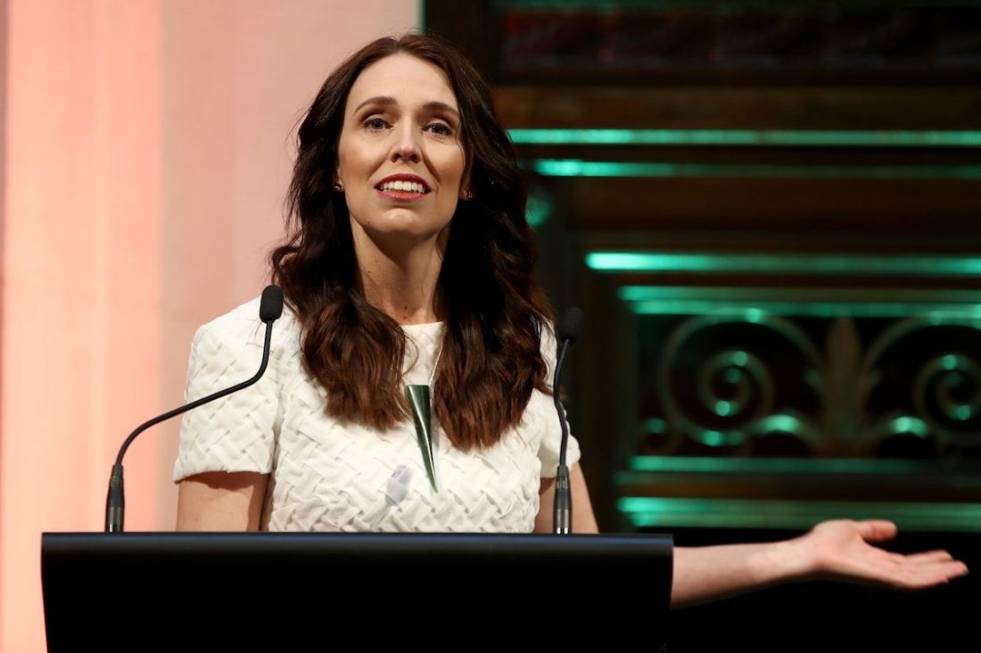 NZEALAND-BRITAIN-ROYALS Jacinda Ardern women in leadership