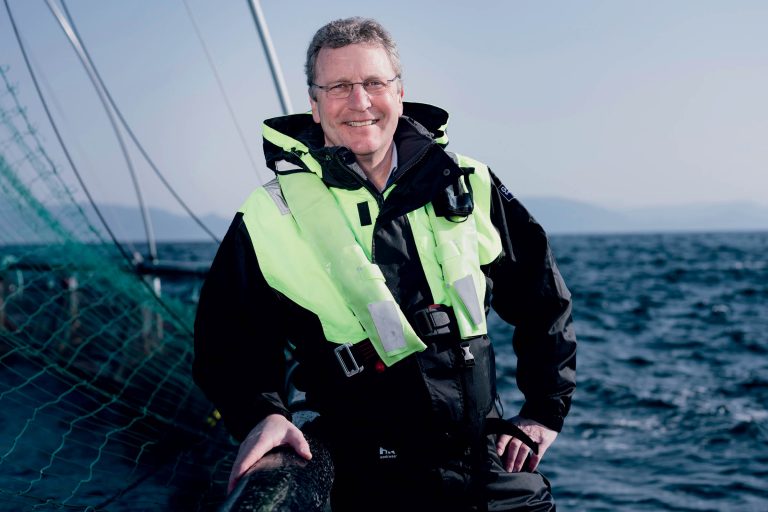 Andreas Kvame, CEO of Grieg Seafood