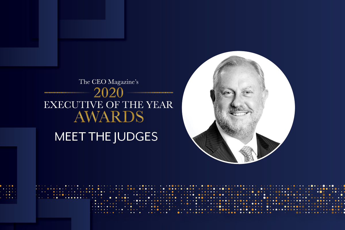 2020 Executive of the Year Awards judge David Hackett