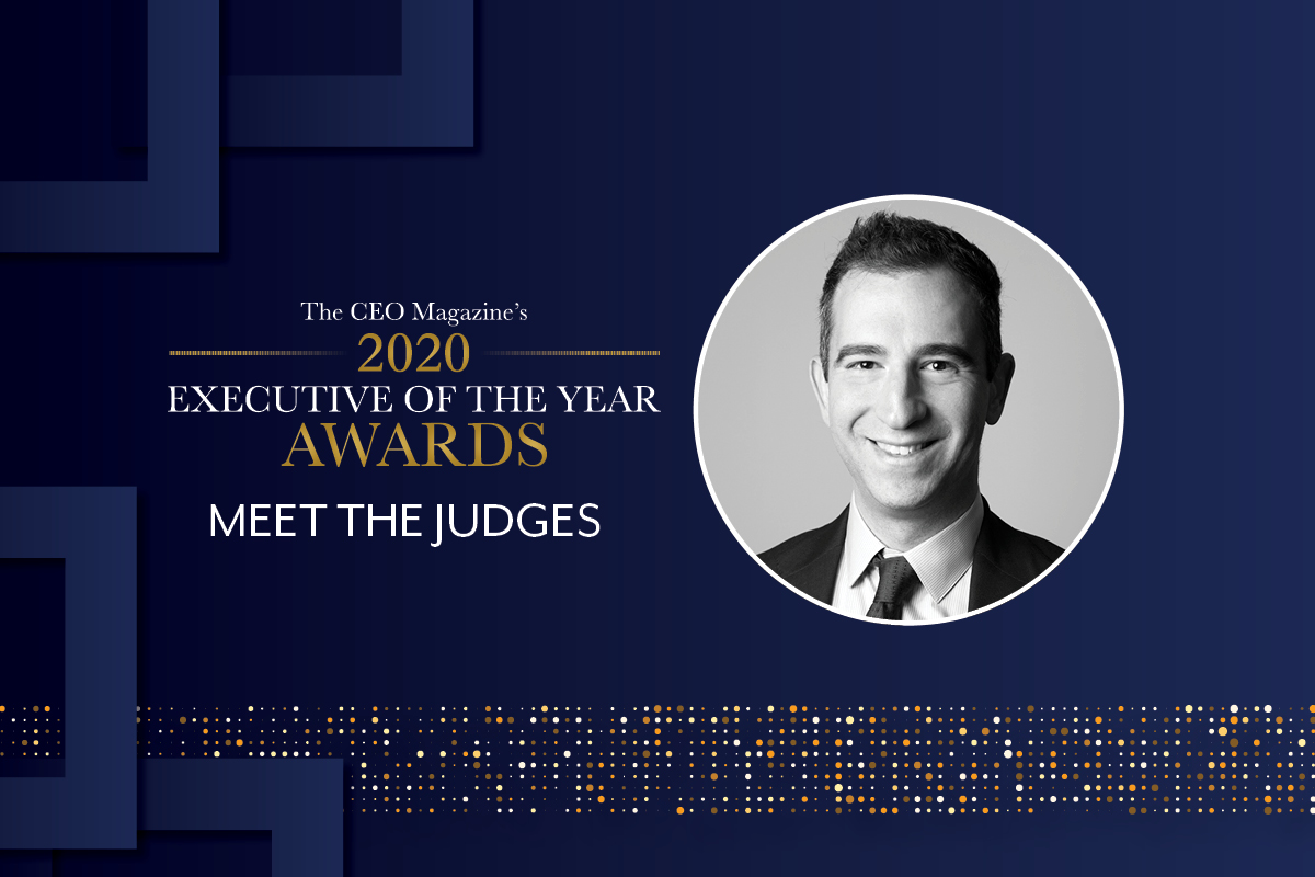 2020 Executive of the Year Awards judge Harry Theodore