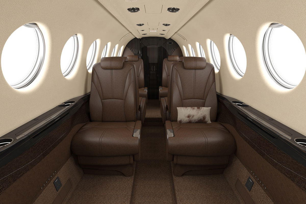Textron Aviation King Air 360 Interior