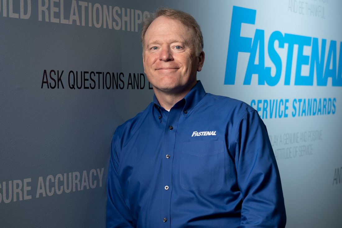 Daniel Florness, CEO of Fastenal