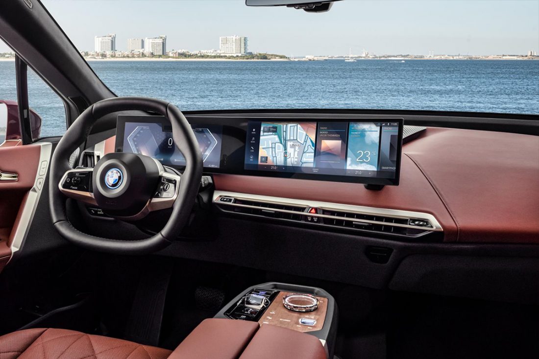 Bmw ix интерьер