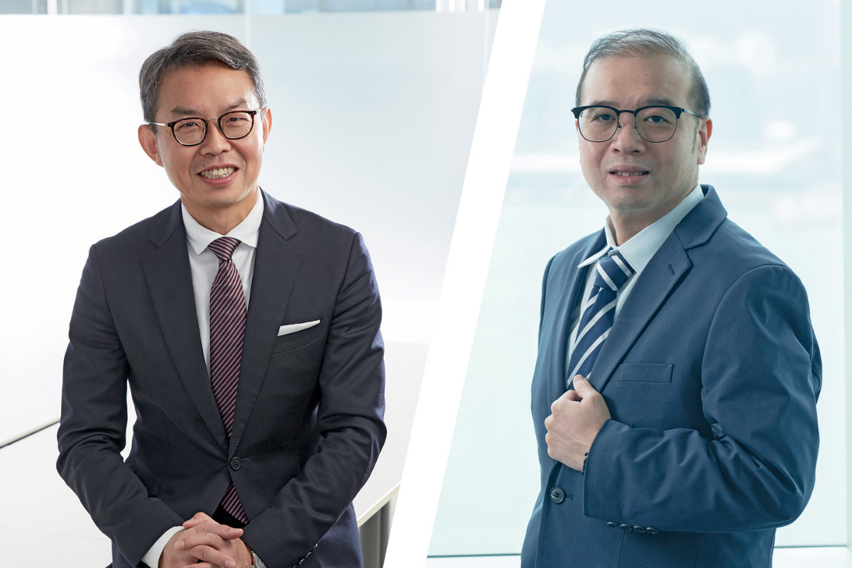 Daniel Kwong & Jason Chu, Chief Information and Innovation Officer & General Manager Taiwan of CITIC Telecom International CPC Limited