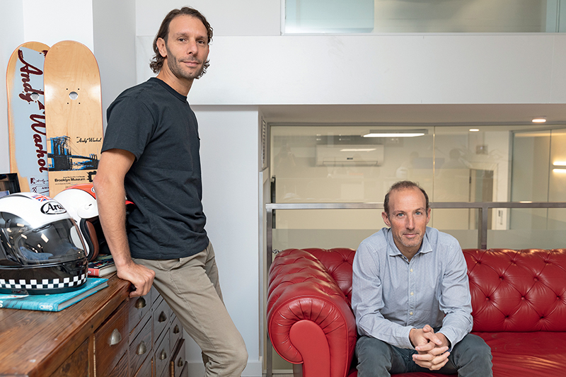 David Meire and Javier Carrera, Co-Founders and Managing Partners of The Camp BCN