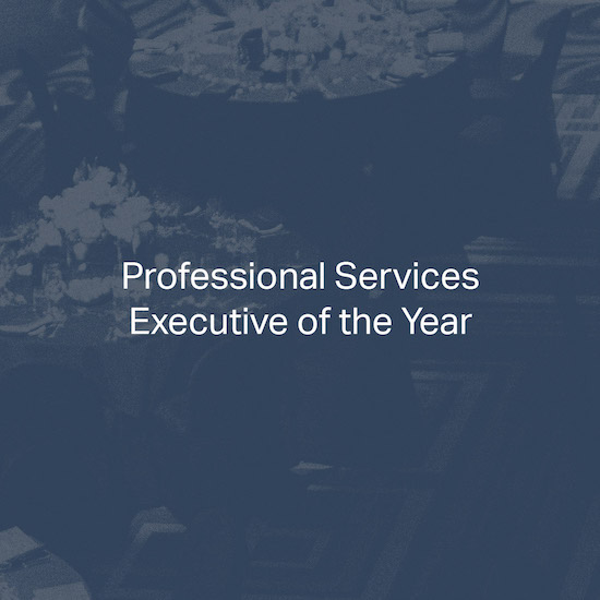 Professional Services Executive of the Year