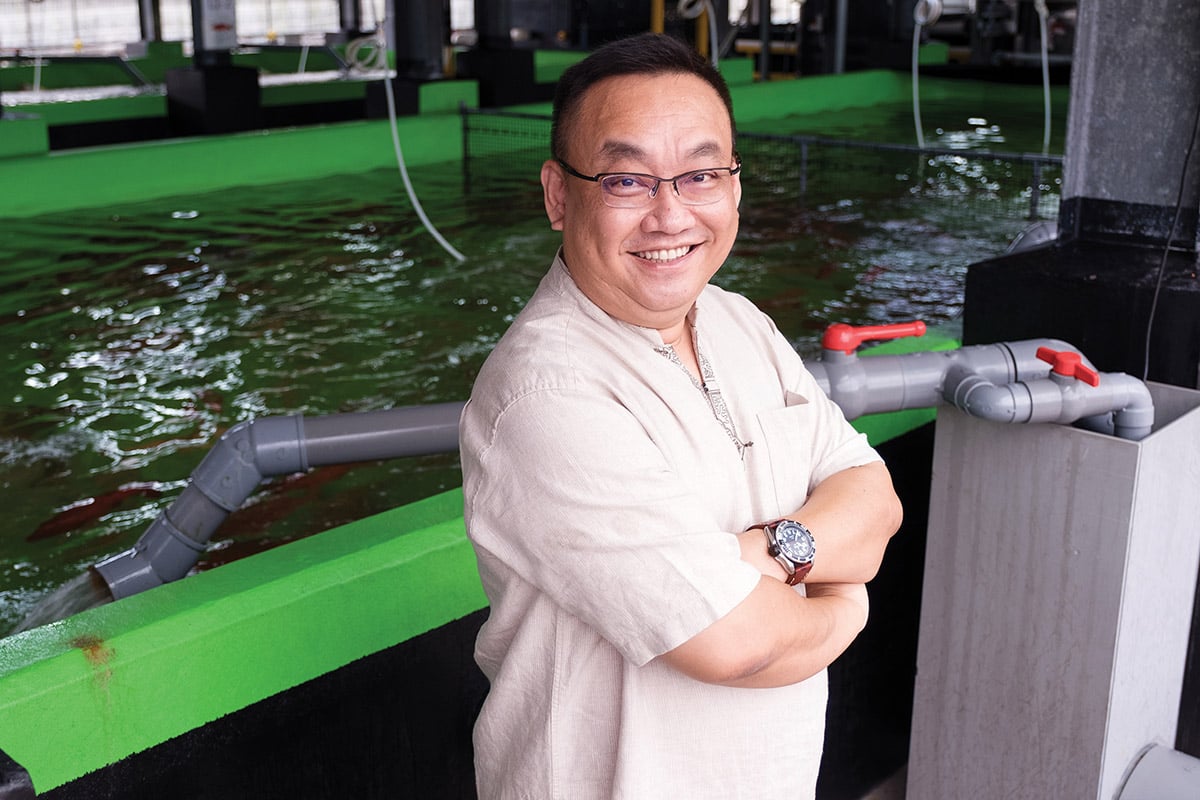 Eric Ng, Group CEO of Apollo Aquaculture Group