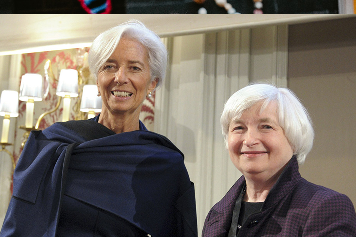 yellen, christine lagarde