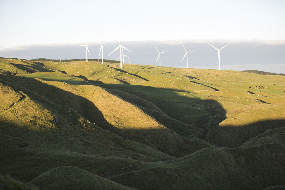 Tararua Wind Farm, Manawatu, New Zealand