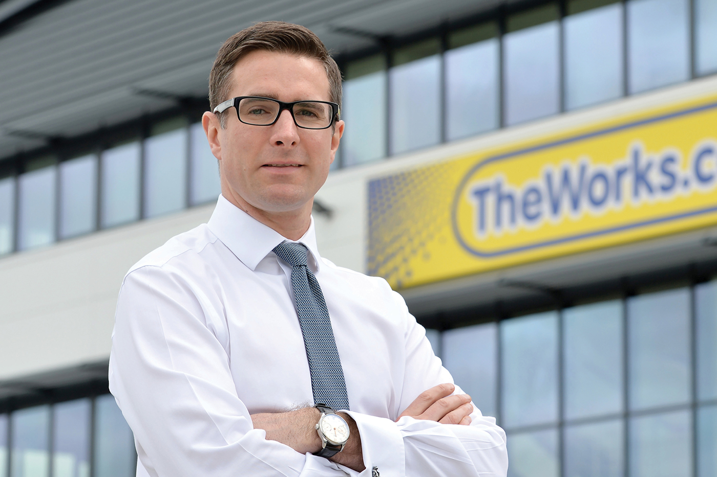 Gavin Peck, CEO of The Works