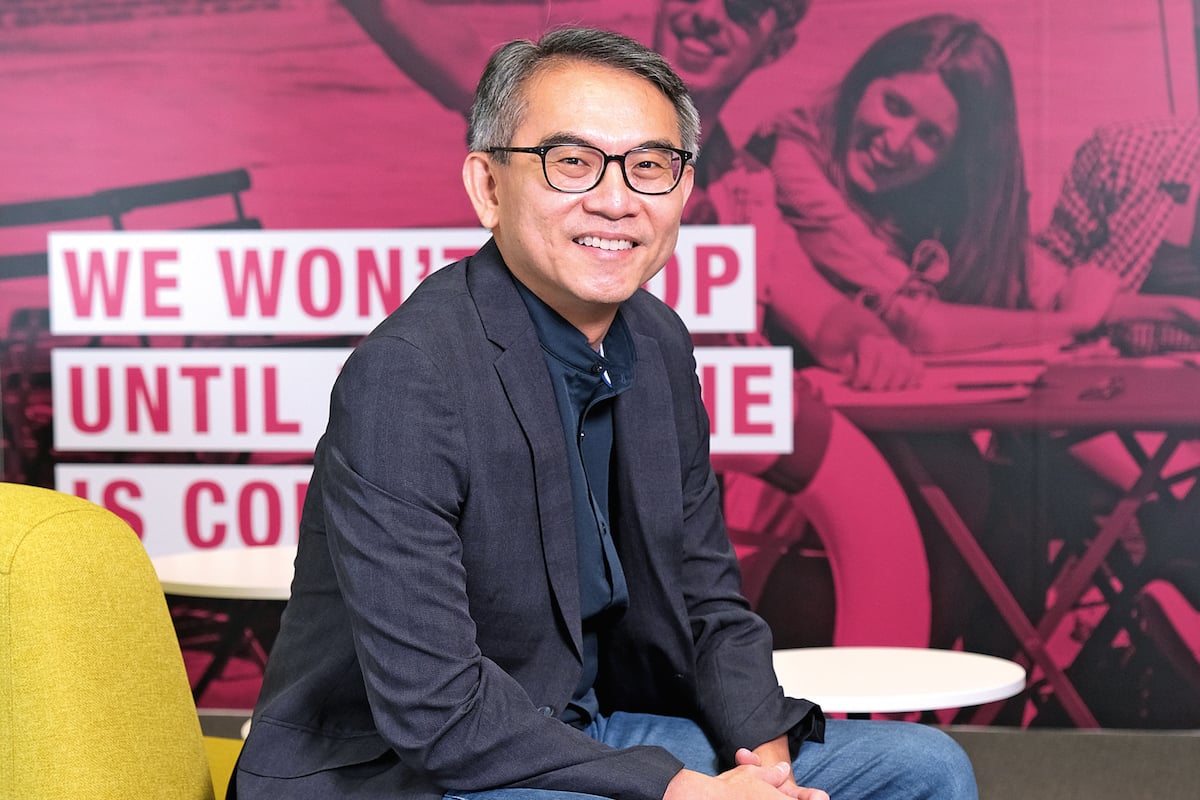 Darren Seow, Managing Director of Deutsche Telekom Singapore