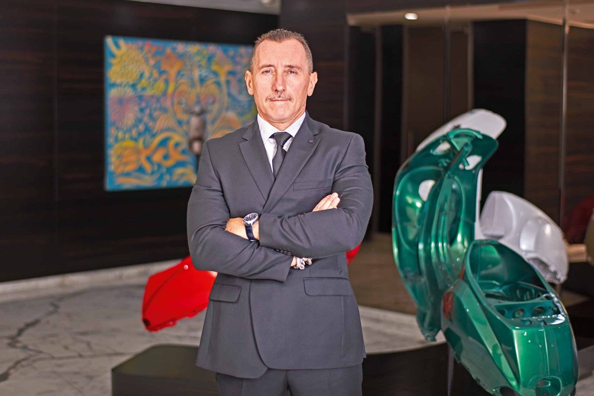 Diego Graffi, Chairman and Managing Director of Piaggio Vehicles