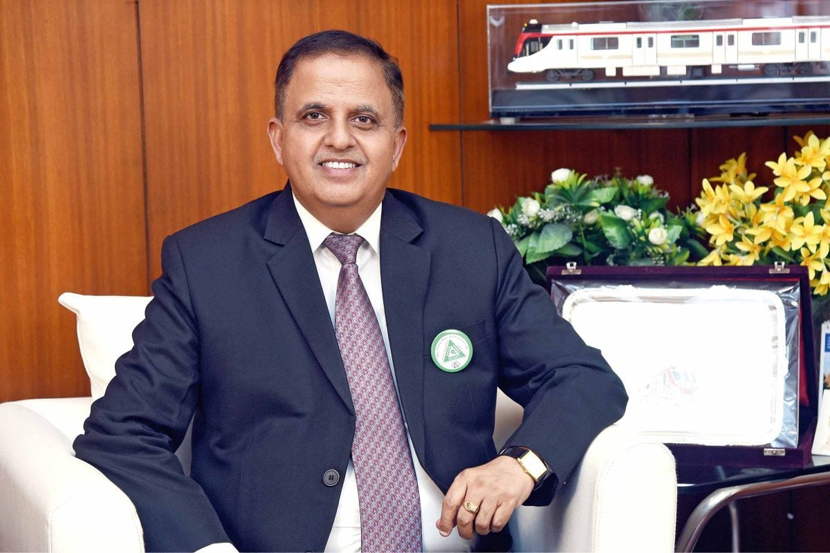 Kumar Kashev, Managing Director of Uttar Pradesh Metro Rail Corporation