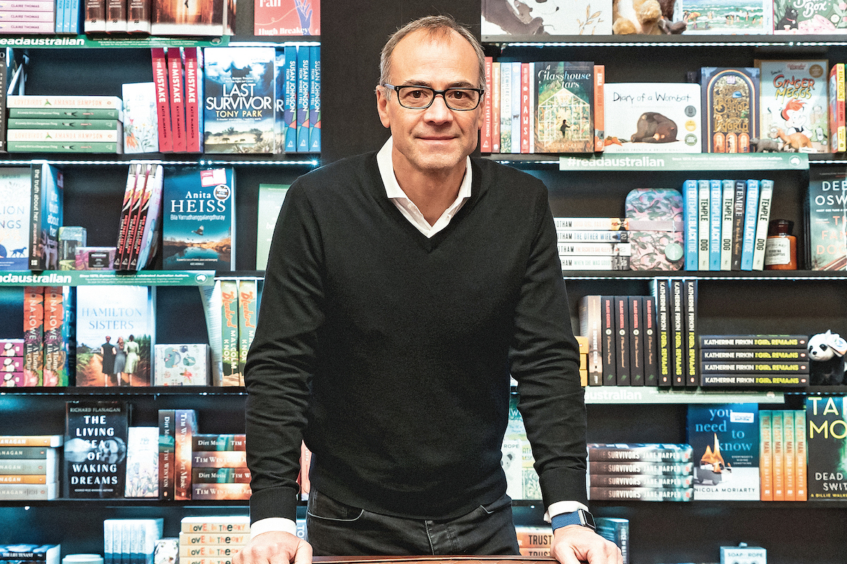 Mark Newman, Managing Director of Dymocks Books