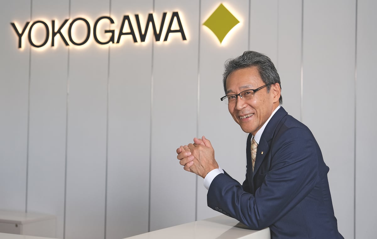 Toshinari Miyamoto, President & CEO of Yokogawa Engineering Asia