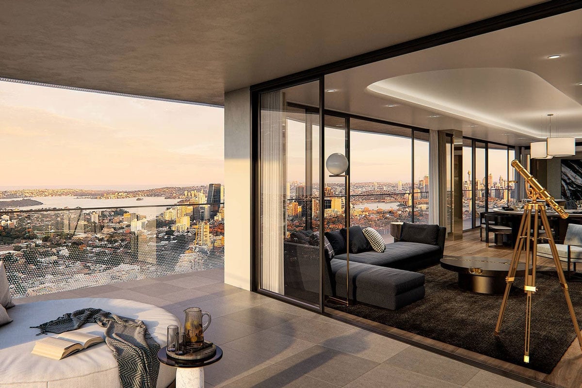 A rare look inside the pinnacle of today's ultra-luxury apartments