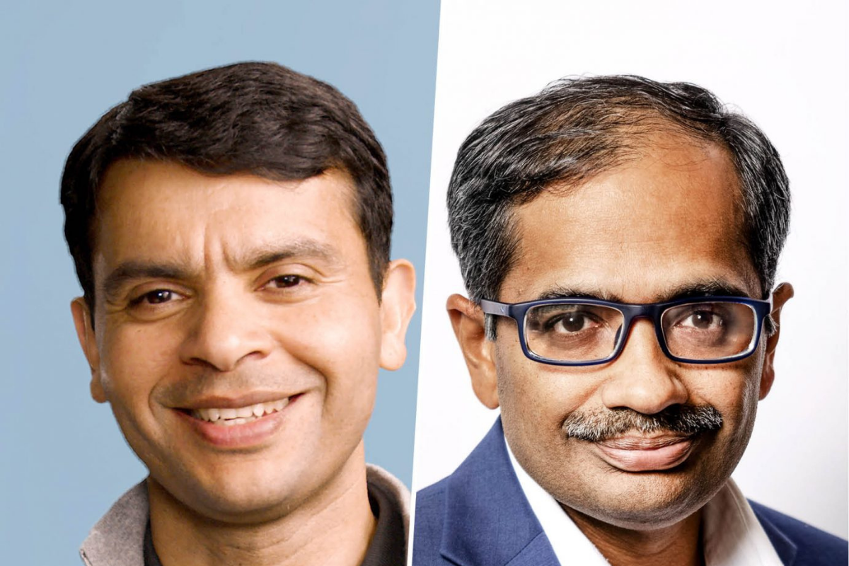 Mohit Aron and Raman Venkatraman, Founder and CEO / Senior Vice President of Cohesity and Tata Consultancy Services