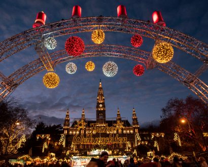 Christmas lights Vienna