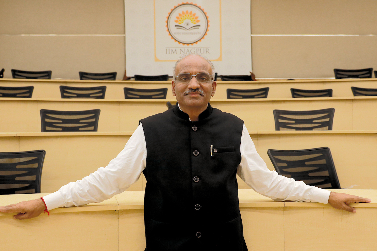 Dr Bhimaraya Metri, Director of the Indian Institute Of Management Nagpur