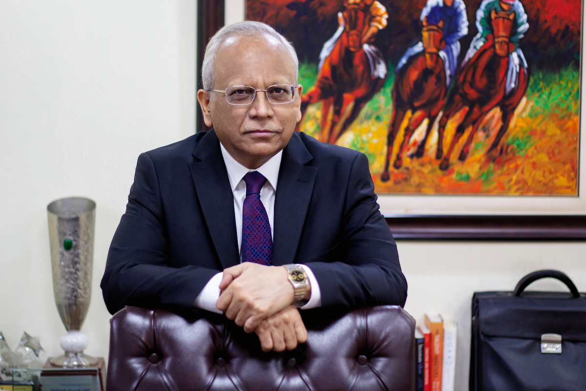 Syed Mazhar Iqbal, Managing Director and CEO of Pioneer Cement