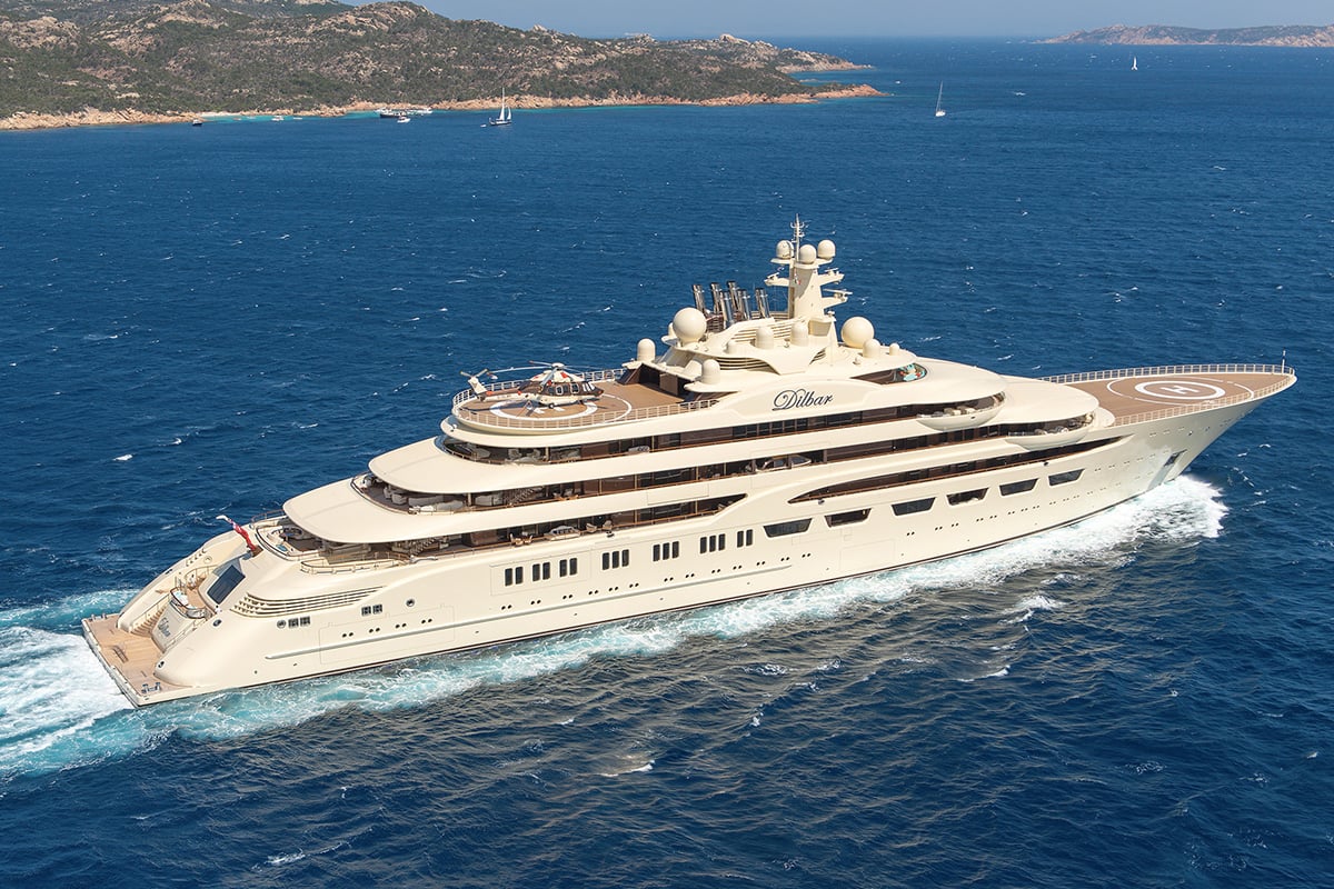 Largest yachts in the world