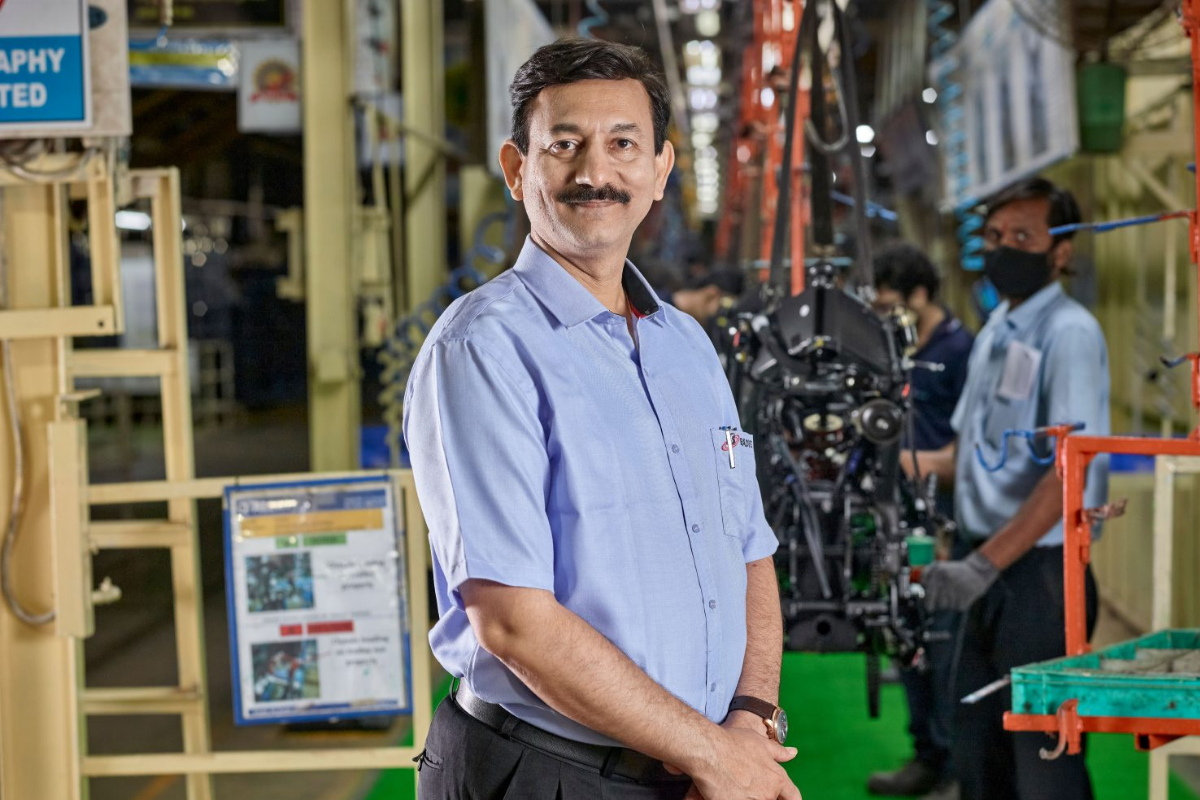 Shrikant Badve, Managing Director of Badve Engineering