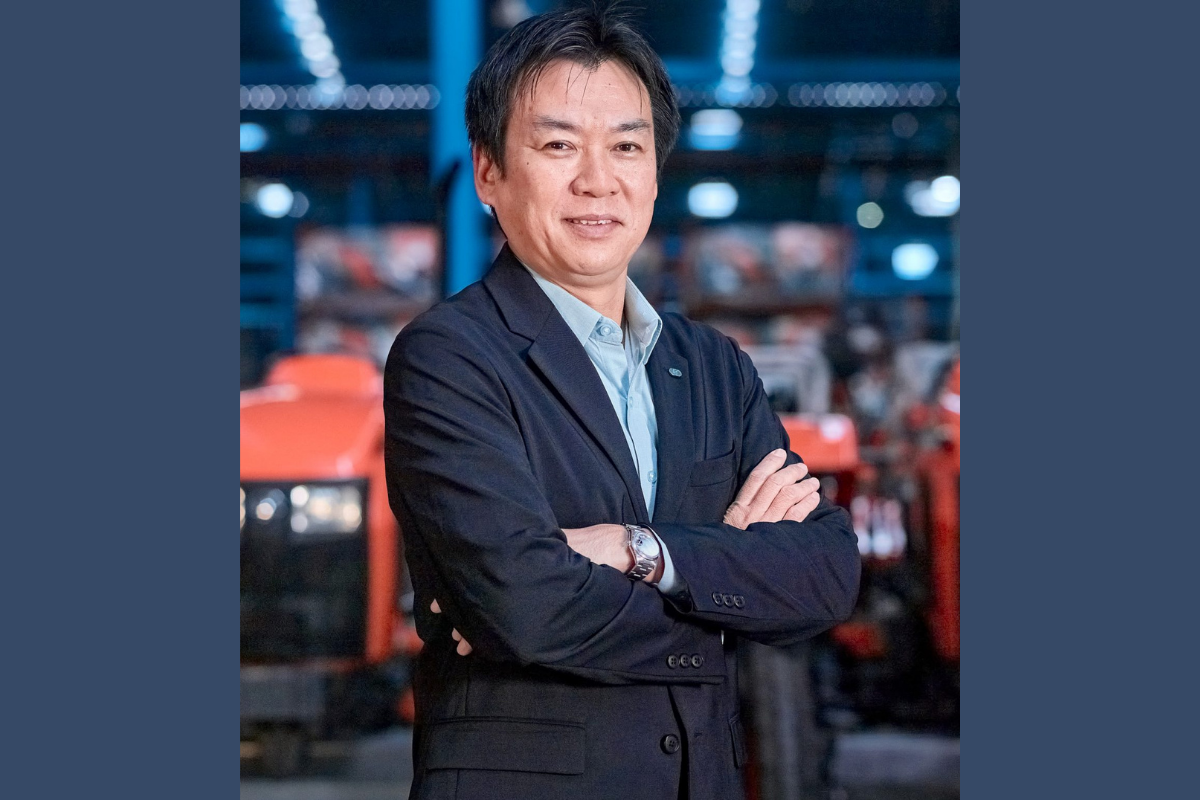 Hisakazu Kitanobo, Managing Director of Kubota Agricultural Machinery India