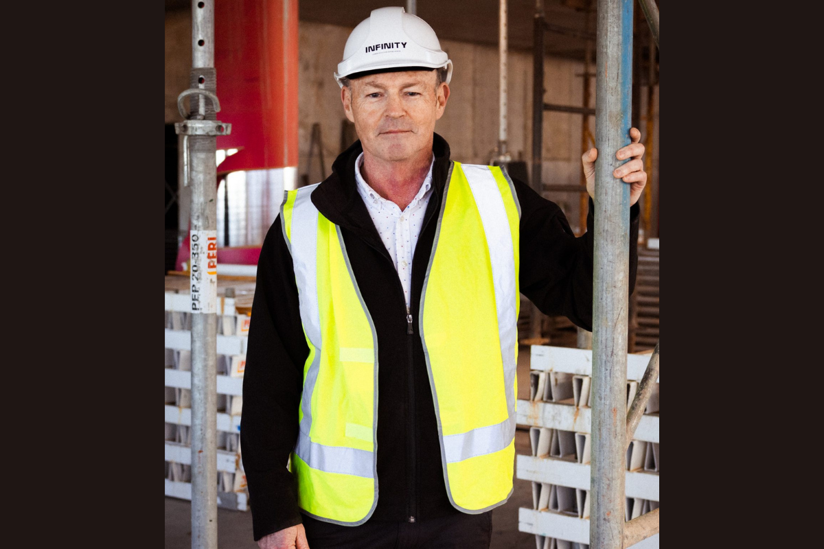 Tom Silk, Group General Manager of Infinity Constructions Group