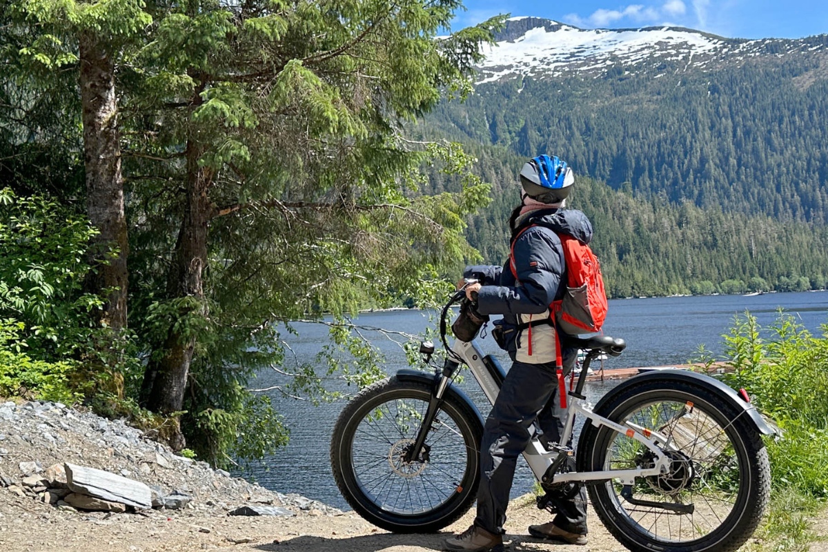 E-Biking is one of many activities Alaska offers