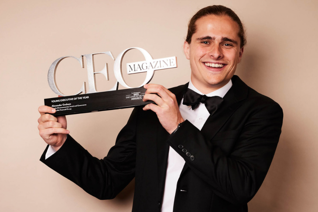 Alexander Graham is named Young Executive of the Year