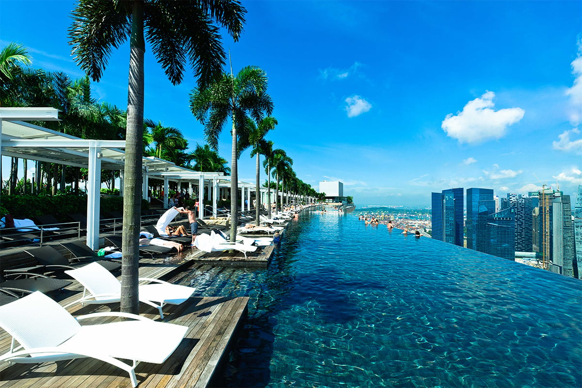 Marina Bay Sands luxury hotel