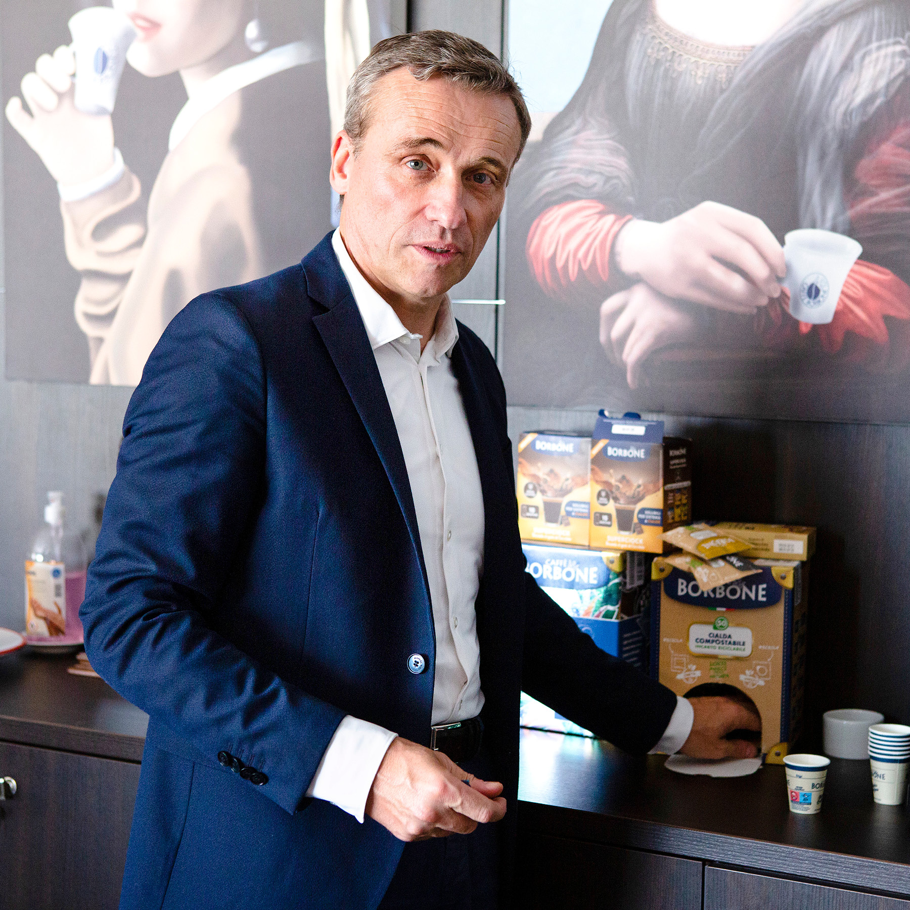 Marco Schiavon, CEO of Caffè Borbone