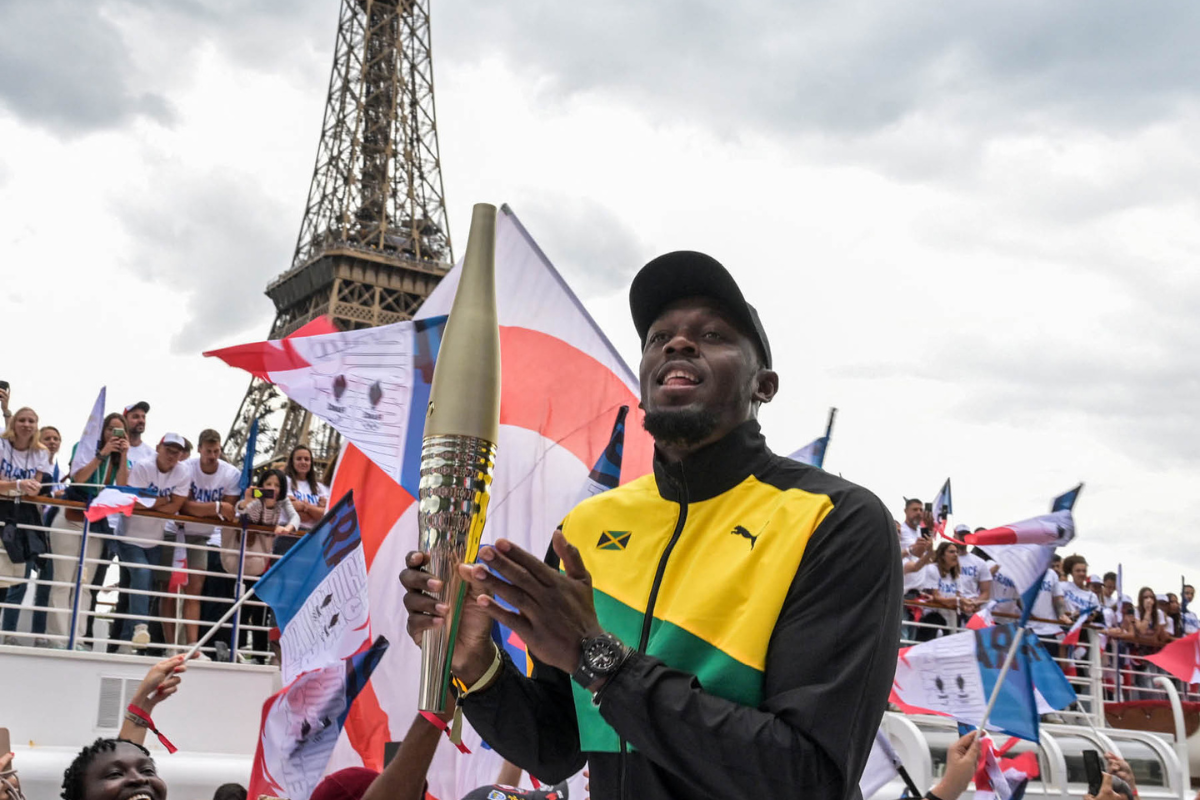 Usain Bolt Paris Olympics
