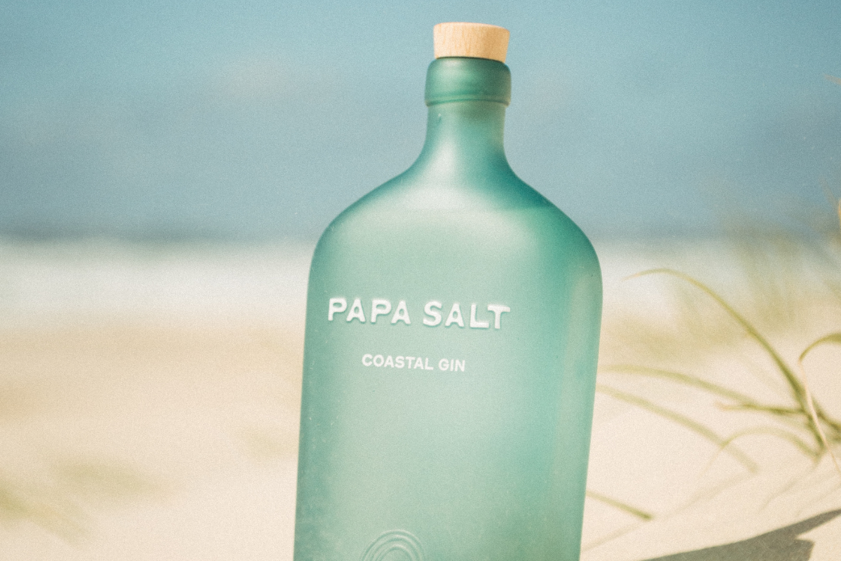 Papa Salt Coastal Gin has a unique background